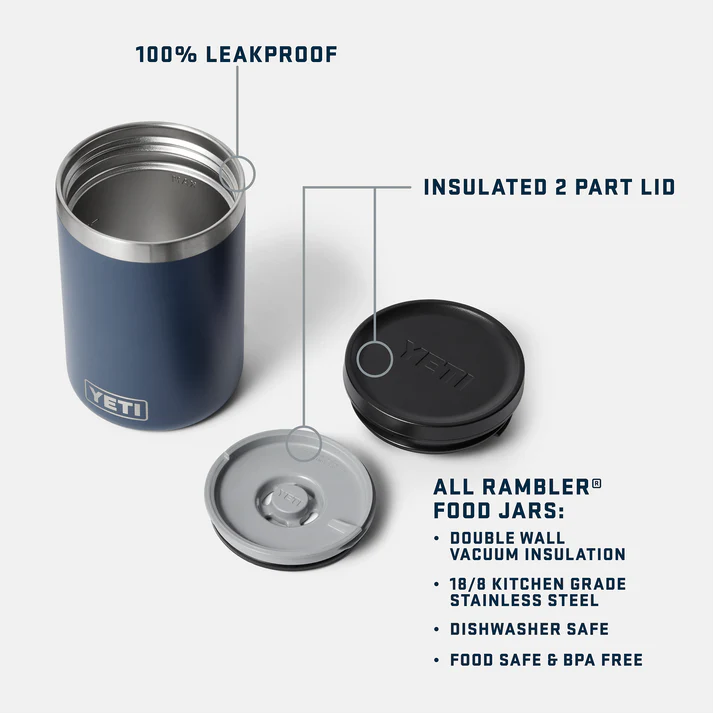 YETI - Rambler Food Jar 473 ml // STAINLESS STEEL