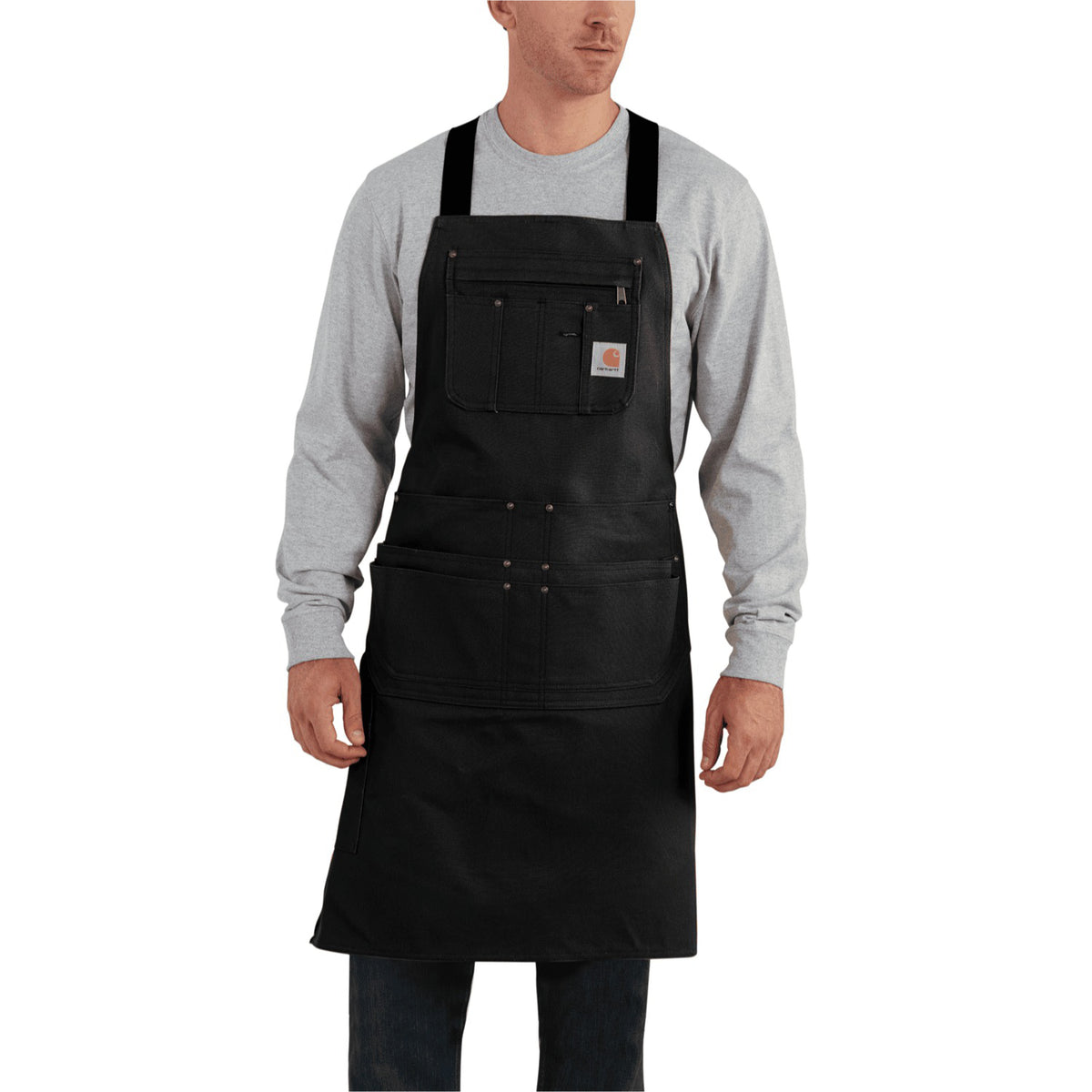 Carhartt - Firm Duck Arbejdsforklæde // Sort