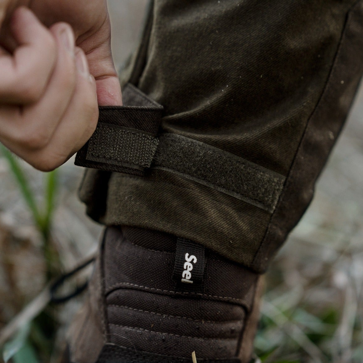 Seeland - Quest Bukser // Pine green melange