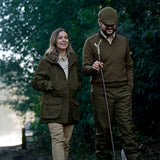 Seeland - Pine Half Zip Sweater // Light Pine