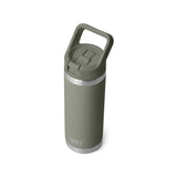 YETI - Rambler Straw Cap Flaske 532 ml // Pampa Green