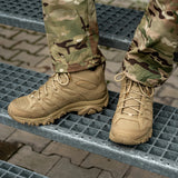 Merrell - Moab 3 Mid Tactical WP Unisex Vandrestøvler // Dark Coyote
