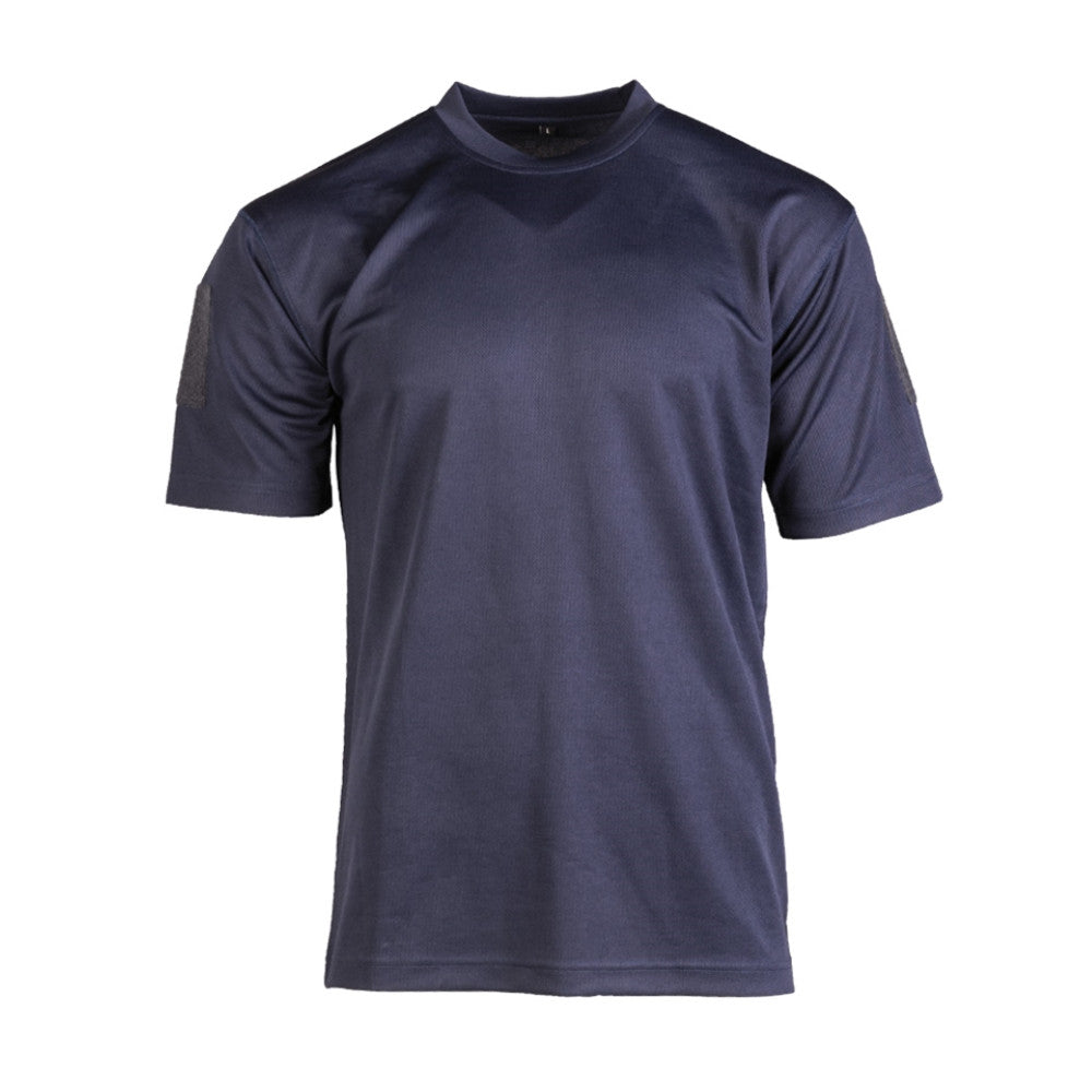 Mil-Tec - Tactical Quickdry T-Shirt // Mørkeblå fra Mil-Tec - billede nr. 1 hos GrejFreak.dk
