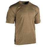 Mil-Tec - Tactical Quickdry T-Shirt // Mørk Sand / Coyote fra Mil-Tec - billede nr. 1 hos GrejFreak.dk
