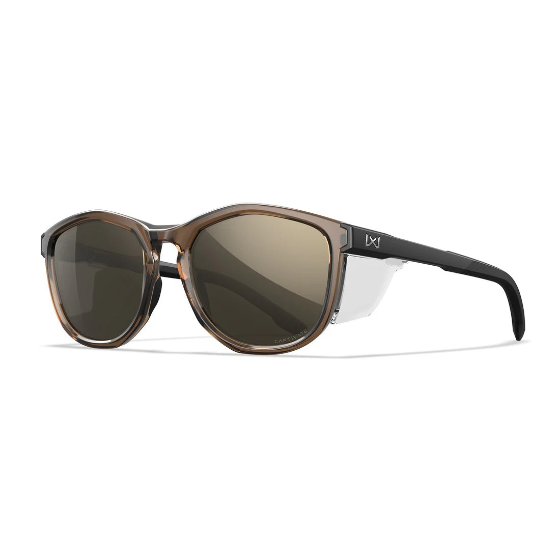 Wiley X - Bravo Captivate Solbriller // Brun Tungsten Mirror