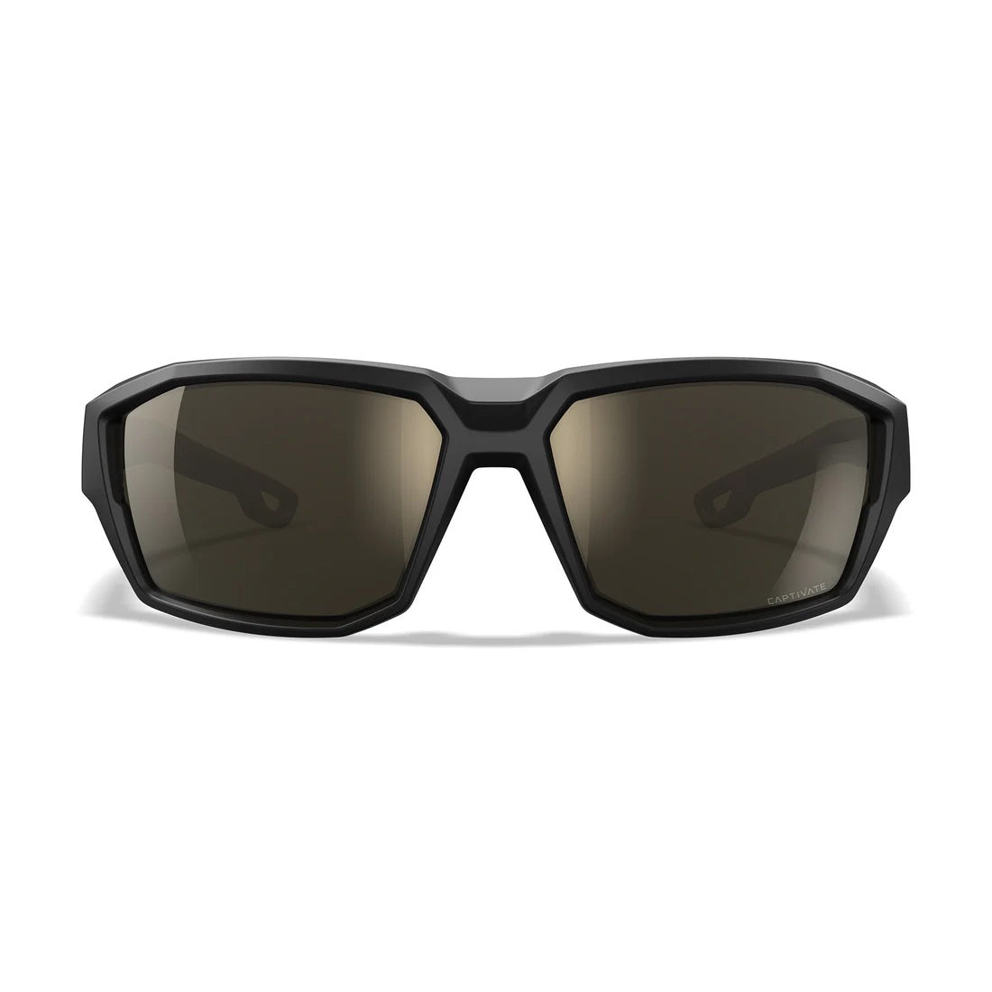 Wiley X - Alpine Captivate Ballistiske Solbriller // Tan Stel - Pol Tungsten Mirror