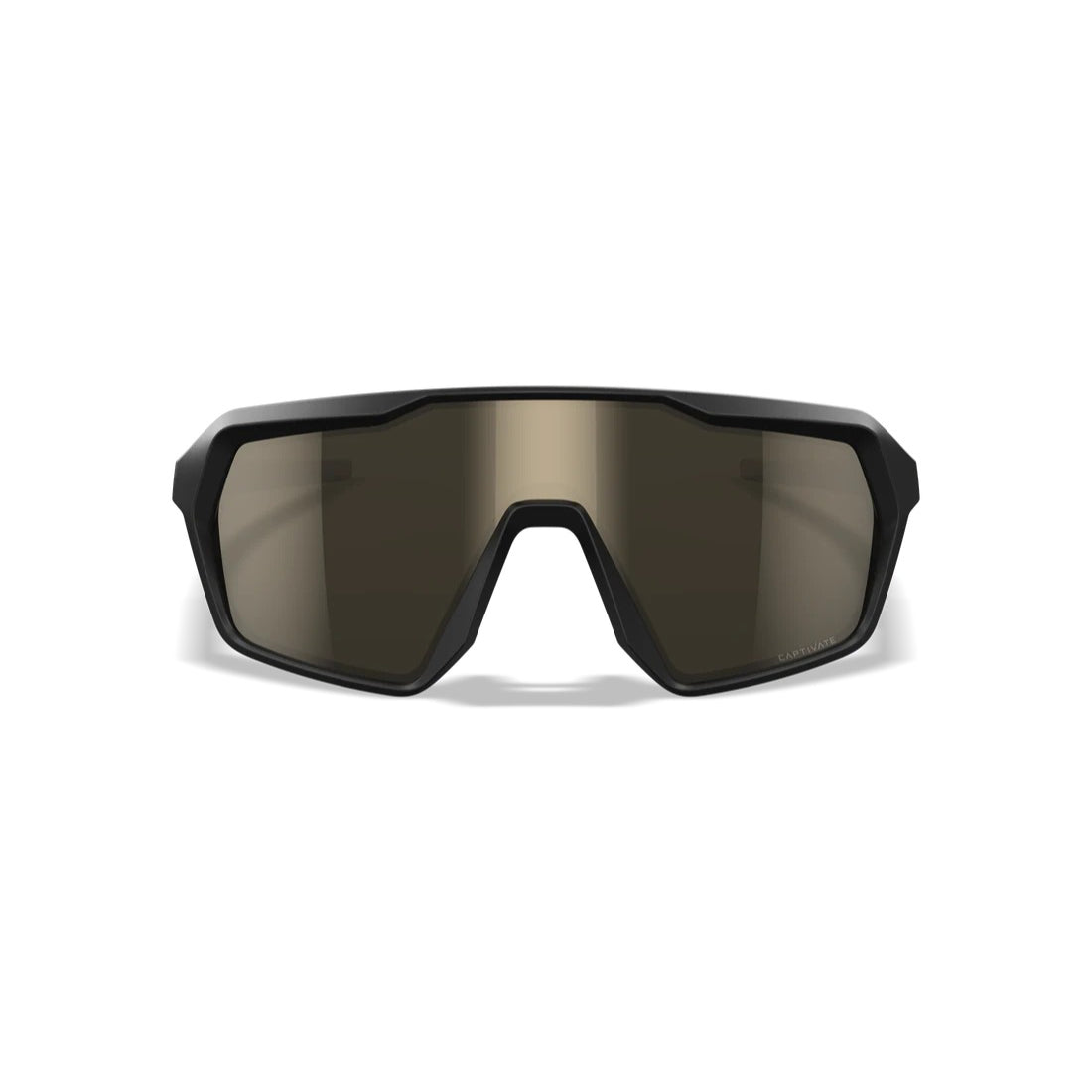 Wiley X - Citadel Captivate Ballistiske Solbriller // Tan Stel - Tungsten Mirror