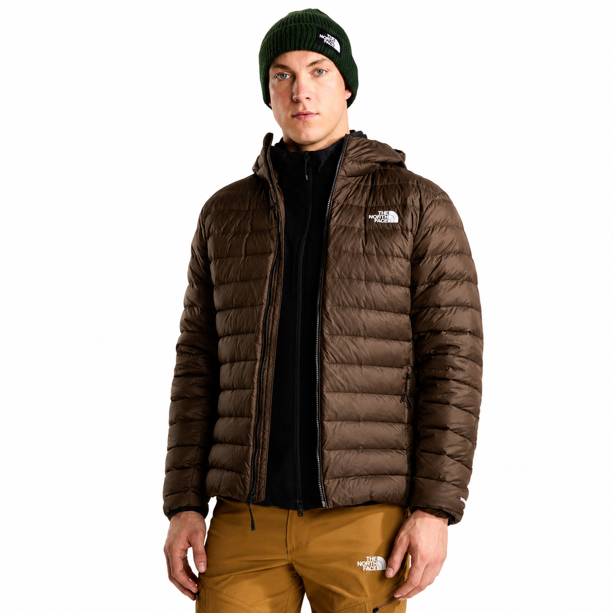 The North Face - Classic Dunjakke // Dark Chestnut