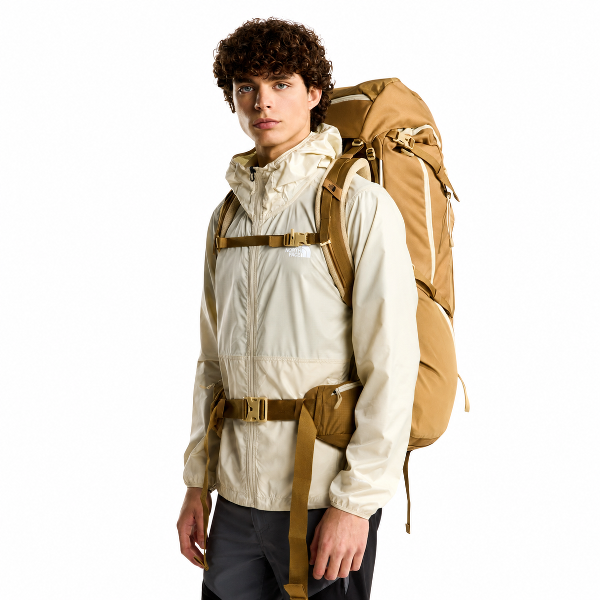 The North Face - Terra 65 Vandrerygsæk 65L // Utility Brown / Khaki Stone