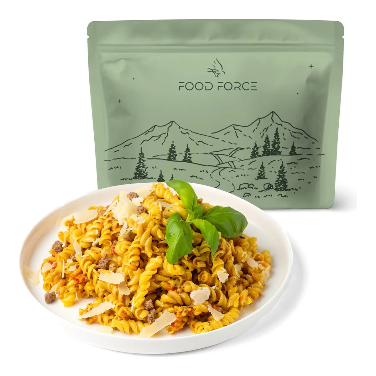 Food Force - Cremet Pasta med Oksekød 150g (615 kcal)