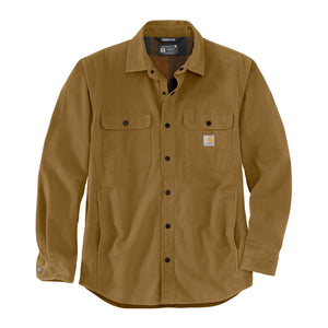 Carhartt - Canvas Fleece Lined Skjortejakke // Oak Brown