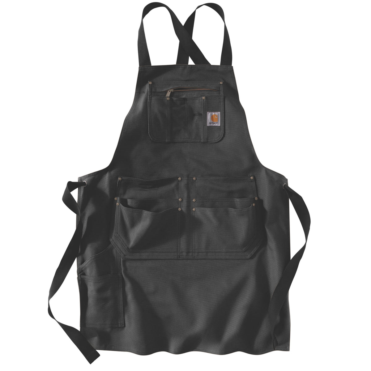 Carhartt - Firm Duck Arbejdsforklæde // Sort