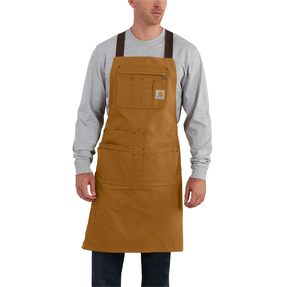 Carhartt - Firm Duck Arbejdsforklæde // Brun
