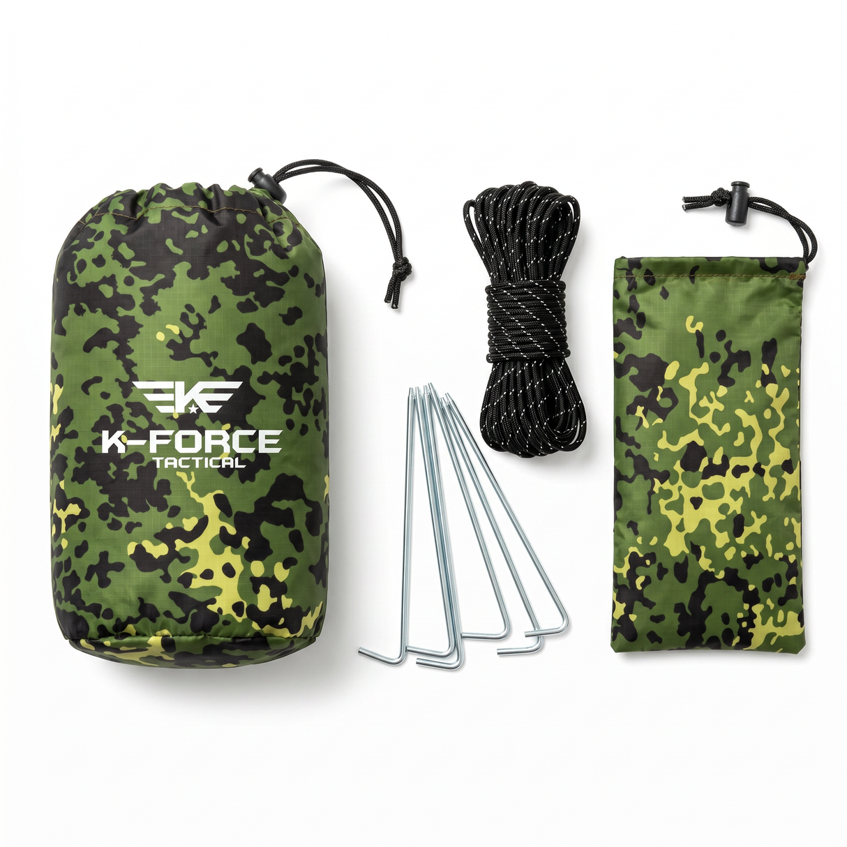 K-Force Tactical - Vandtæt Teltflage Tarp (3x3m) // M/84 Legacy