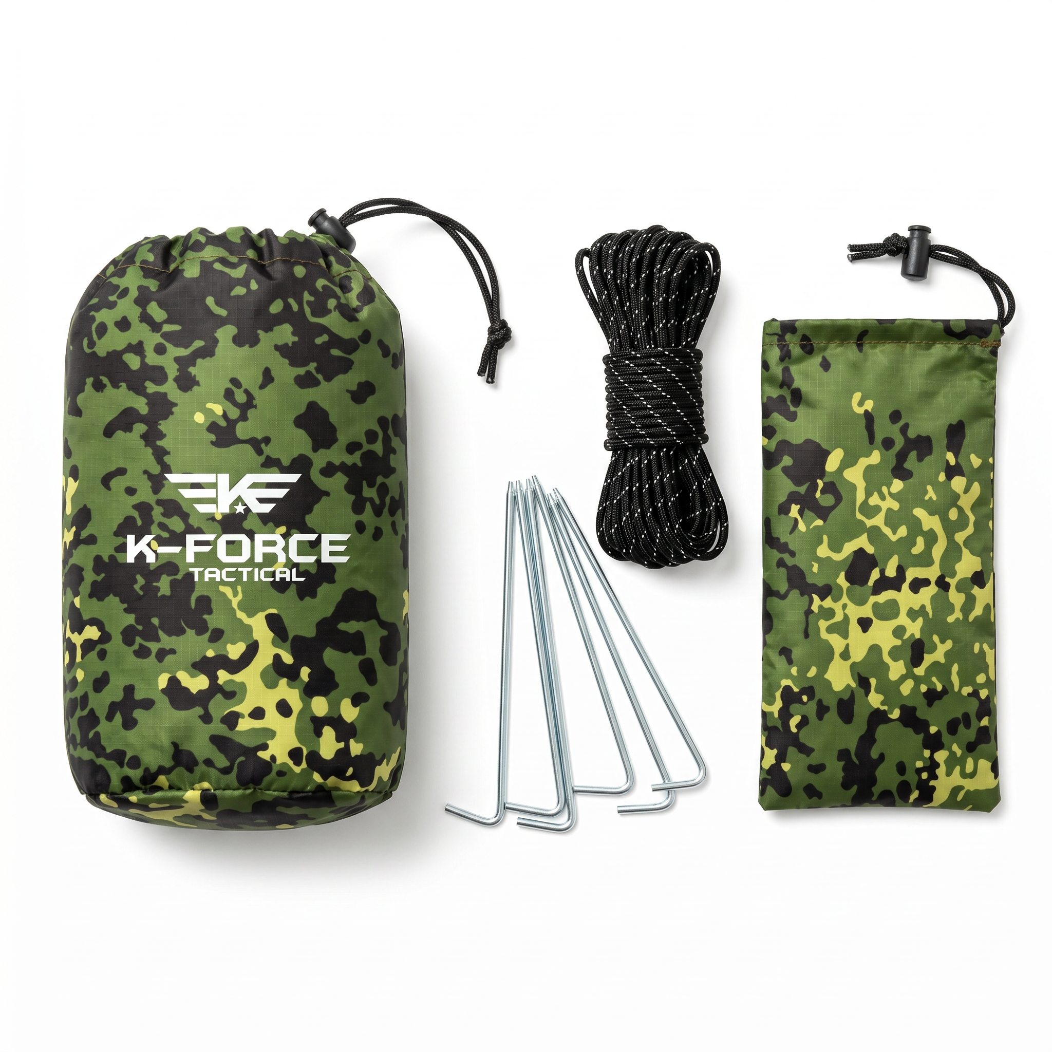 K-Force Tactical - Vandtæt Teltflage Tarp (3x3m) // M/84 Legacy