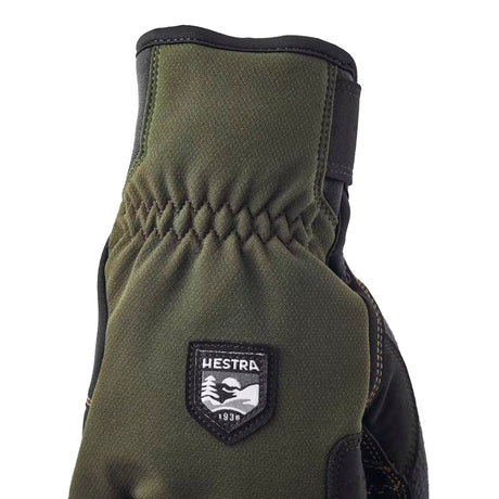 Hestra - Ergo Grip Wool Touring - 5 finger // Dark Forest/Sort