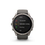 Garmin - Fenix 9 Pro inReach Solar 51 mm // Titanium Pebble Grey