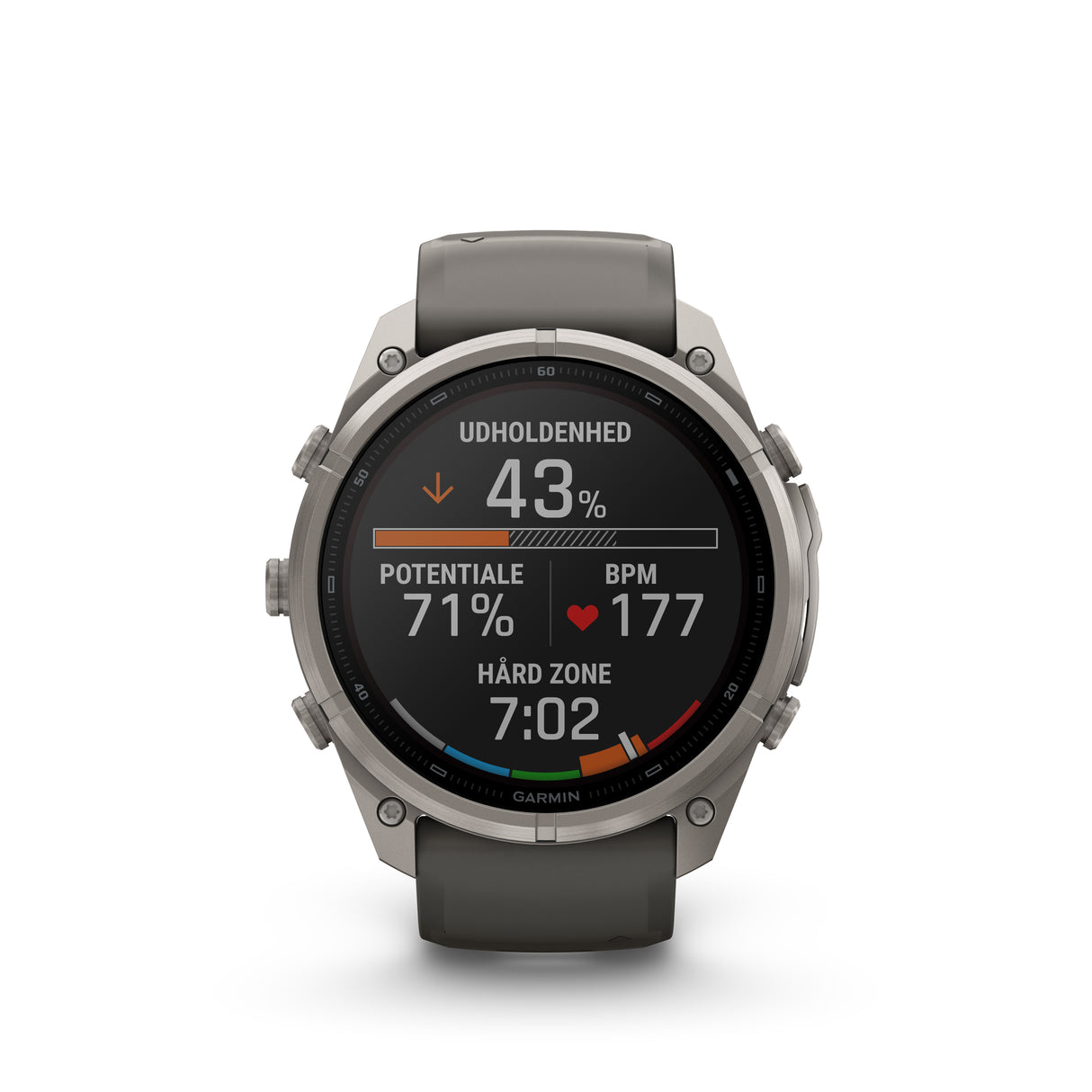 Garmin - Fenix 9 Pro inReach Solar 51 mm // Titanium Pebble Grey