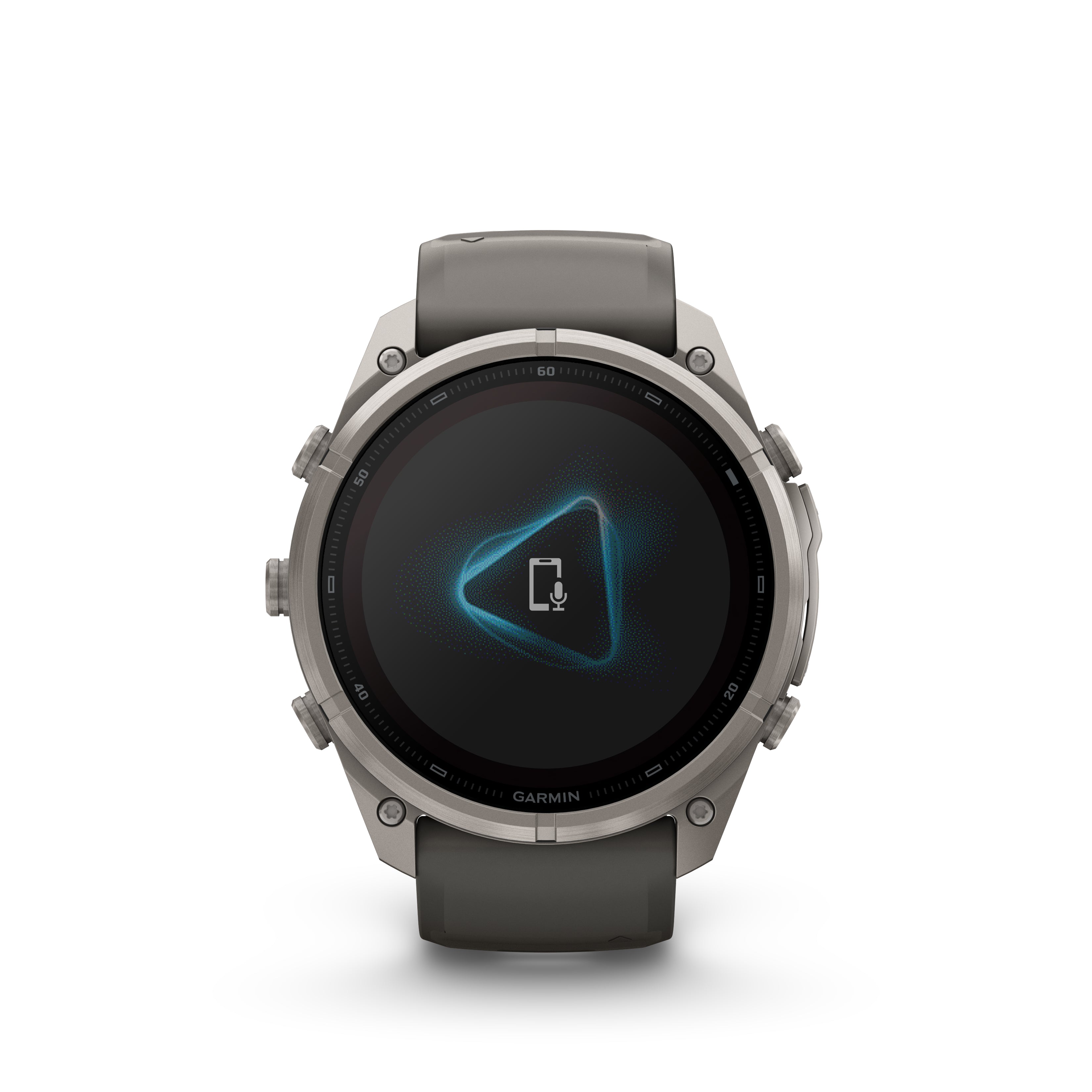 Garmin - Fenix 9 Pro inReach Solar 51 mm // Titanium Pebble Grey