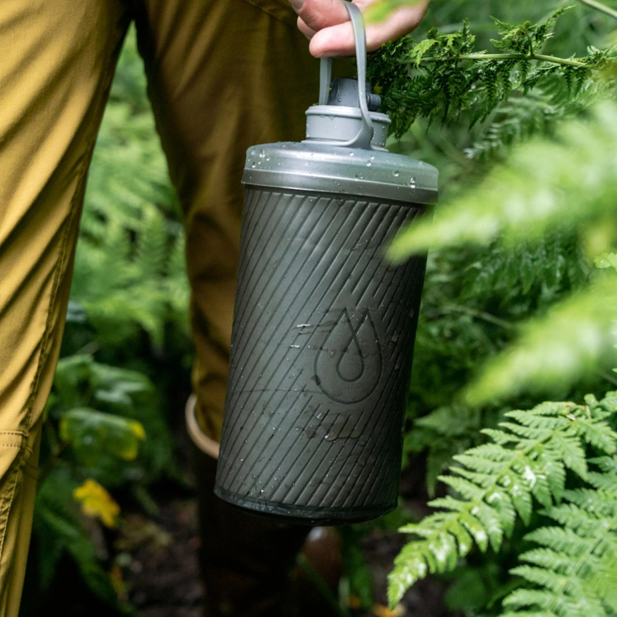 Hydrapak - Flux Vandflaske 1,5L // Mammoth Grey