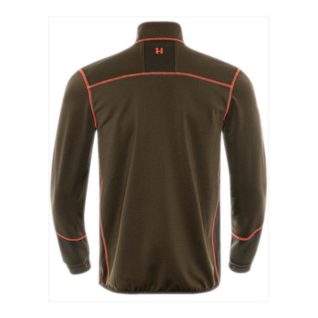 Härkila - Scandinavian Fleece Herre Jakke  // Grøn / Orange