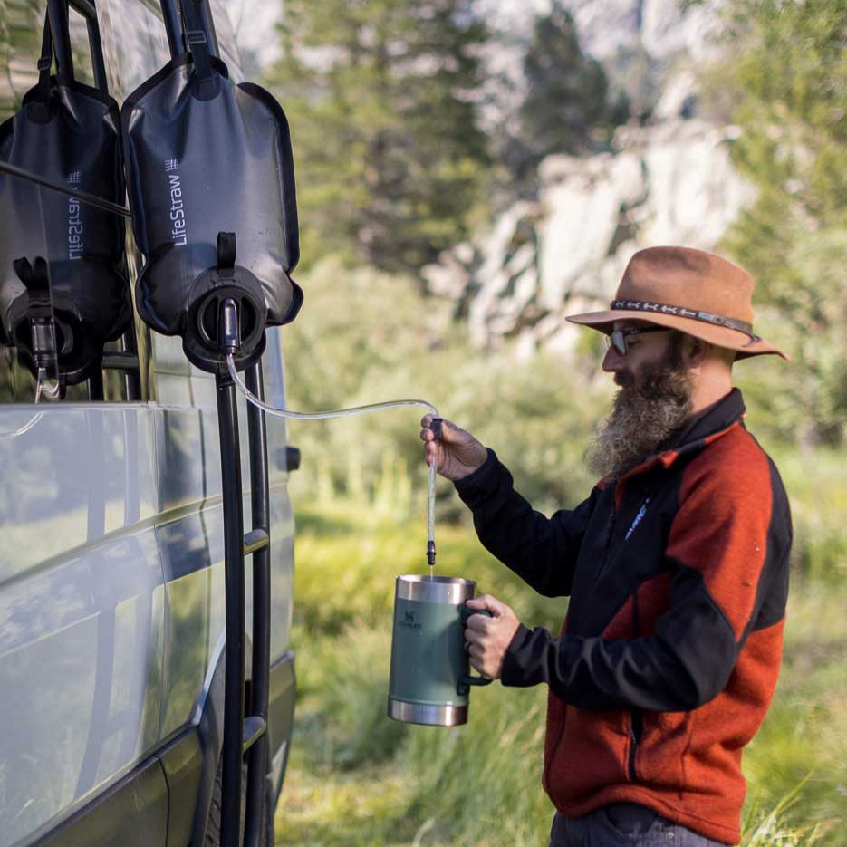 LifeStraw - Peak Large Gravity Vandfilter System 8L // Dark Grey