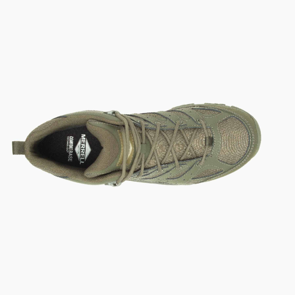 Merrell - Moab 3 Mid Tactical WP Unisex Vandrestøvler // Dark Olive
