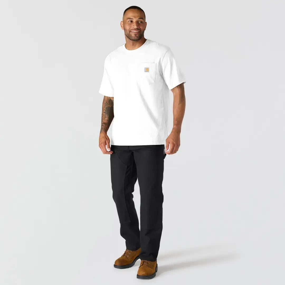 Carhartt - Dearborn Relaxed Pocket T-Shirt // Hvid
