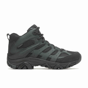 Merrell - Moab 3 Mid Tactical WP Unisex Vandrestøvler // Sort