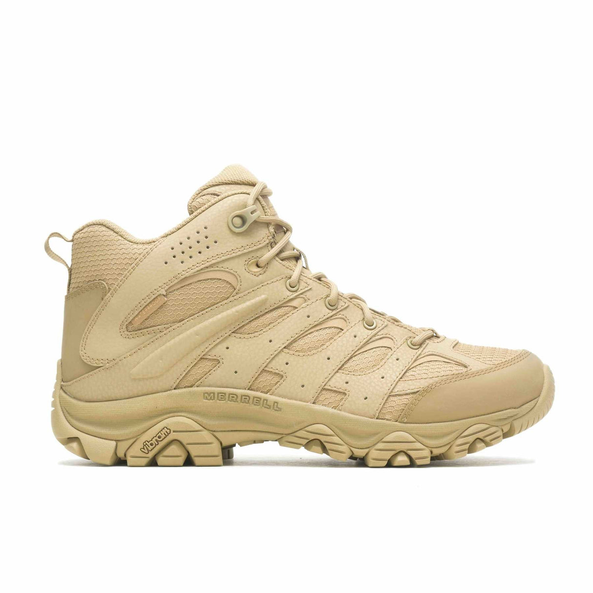 Merrell - Moab 3 Mid Tactical WP Unisex Vandrestøvler // Dark Coyote