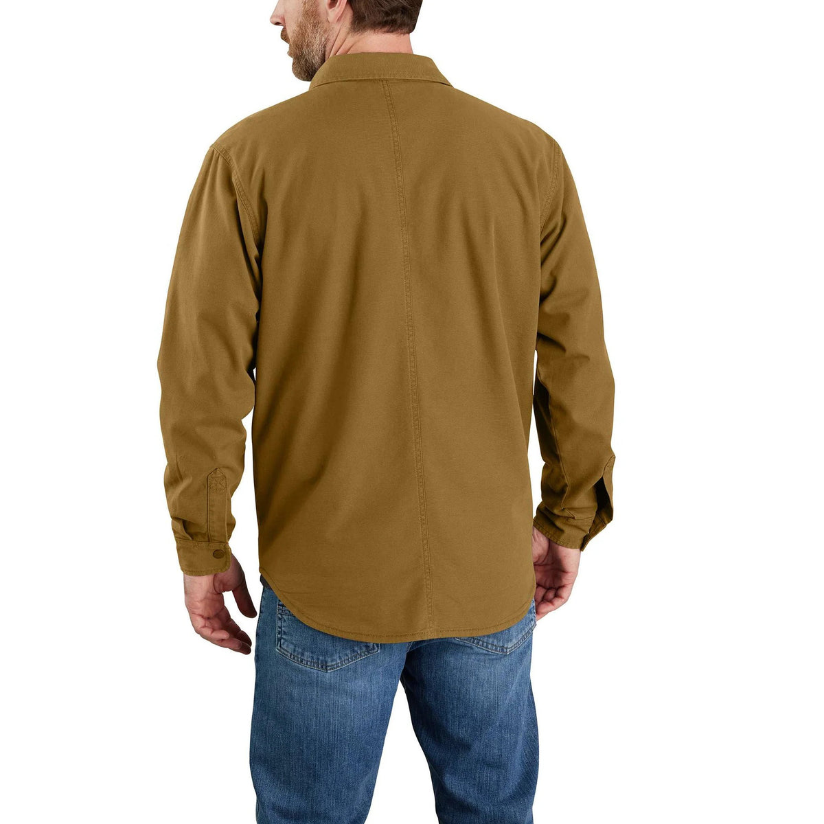 Carhartt - Canvas Fleece Lined Skjortejakke // Oak Brown